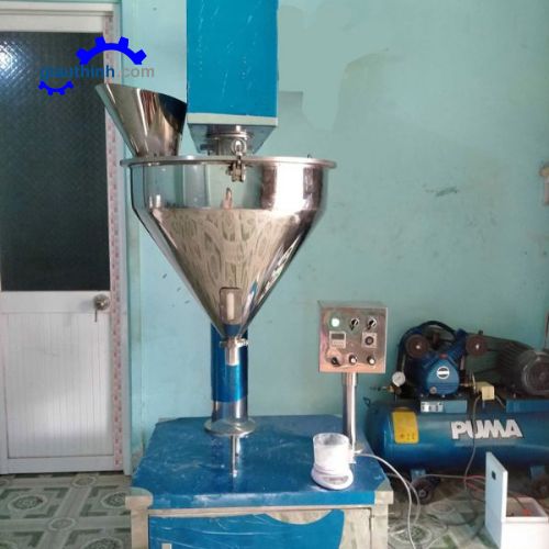 Máy chiết rót bột bán tự động