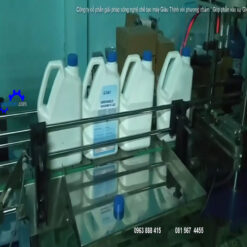 Máy vặn nắp chai nước rửa chén