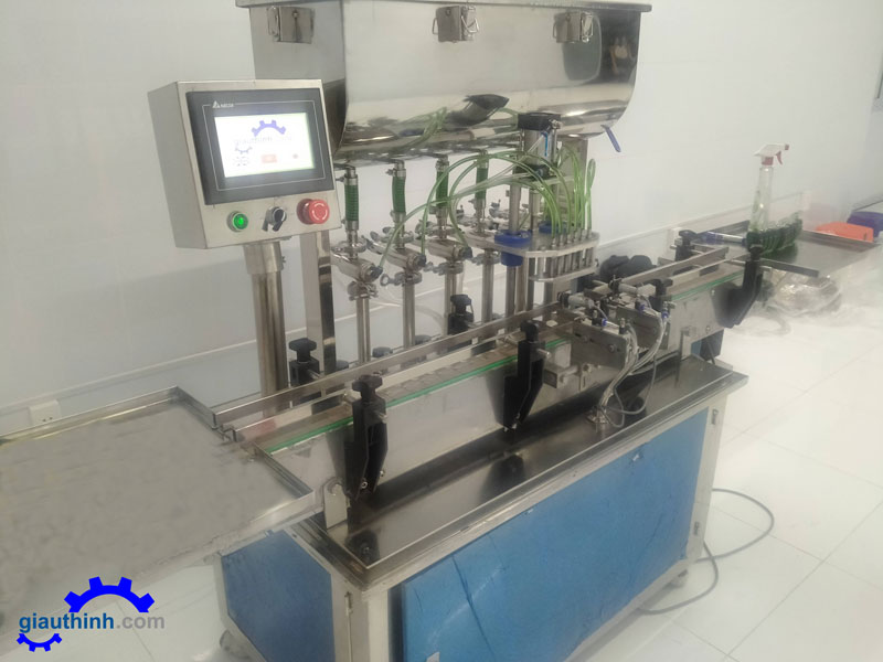 máy chiết rót dầu gió