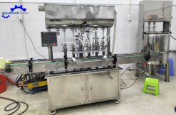Máy chiết rót tào phớ sáu vòi tự động