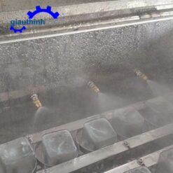 Máy súc rửa chai 6 vòi bán tự động