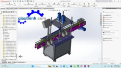 Máy vặn nắp chai nước rửa chén