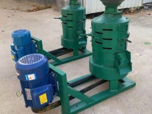 Máy bóc vỏ đậu xanh tự động