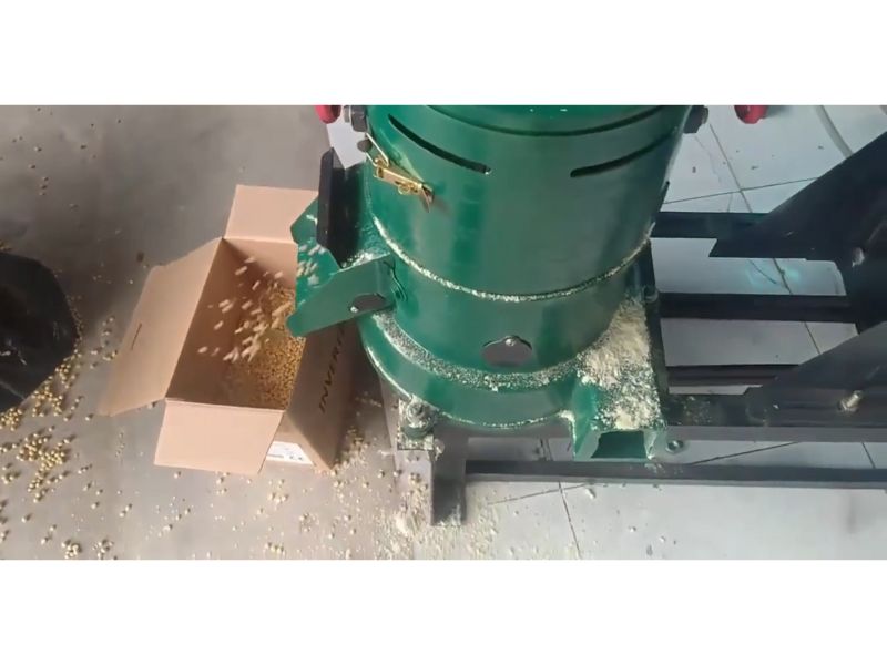 Máy bóc vỏ đậu xanh