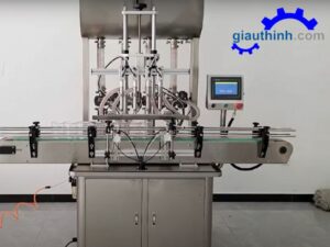 Máy chiết rót bốn vòi tự động hiệu suất vượt trội