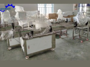 Máy chiết rót hai vòi tự động