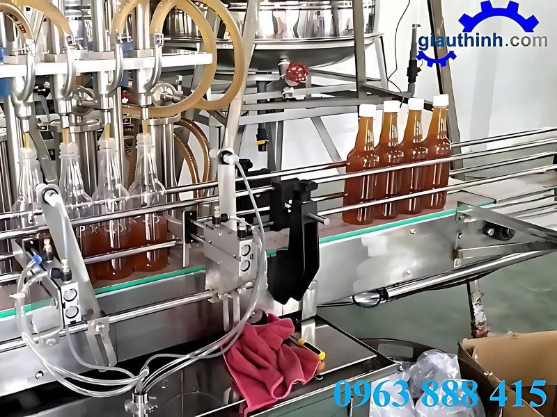 Máy chiết rót mật ong tự động chất lượng & giá tốt