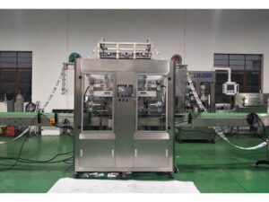 Máy phóng nhãn màng co thân lon tự động, giá tốt