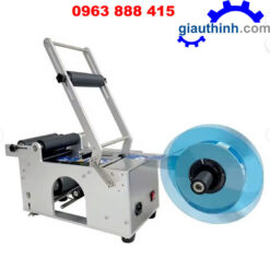 Máy dán nhãn chai lọ tròn giá rẻ