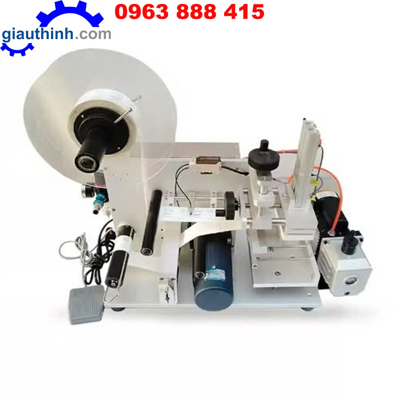 Máy dán nhãn chai vuông bán tự động