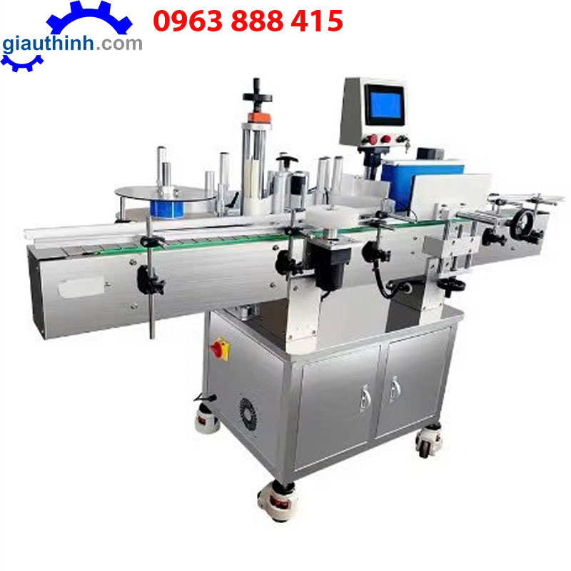 Máy dán nhãn chai tròn