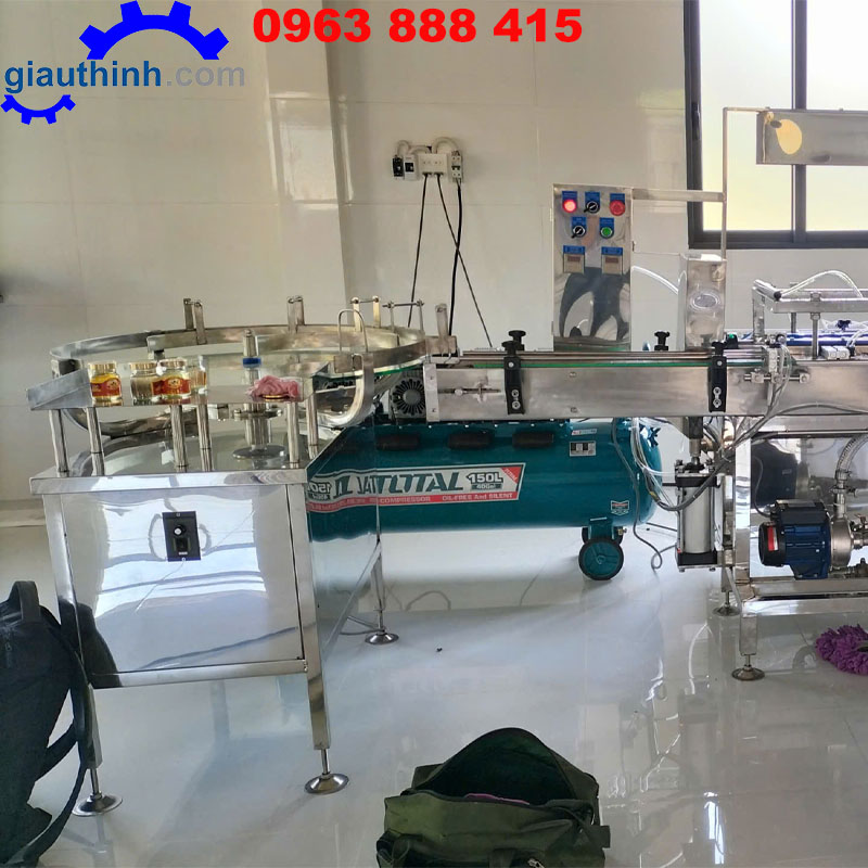 Máy súc rửa chai