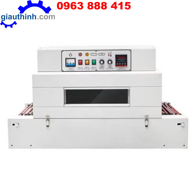 Máy bọc màng co chai lọ