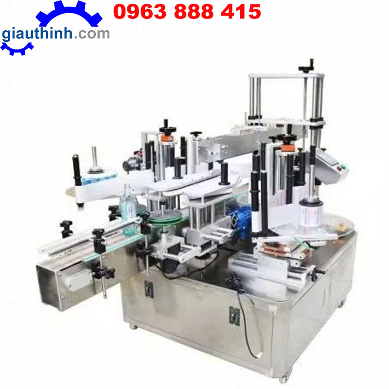 Máy dán nhãn chai vuông