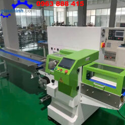 Máy đóng gói nằm ngang - Máy đóng gói bánh kẹo có băng tải