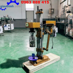 Máy siết nắp chai bán tự động - Máy đóng nắp chai rượu vang