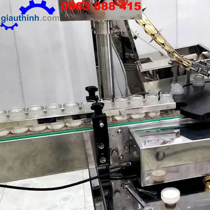 Máy viền mí nắp nhôm