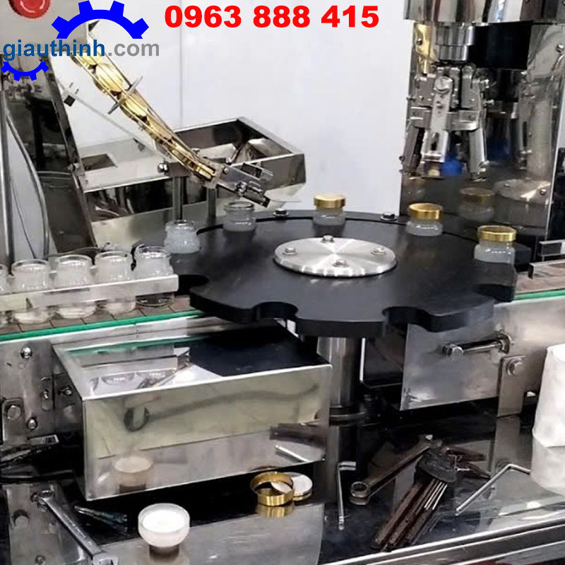 Máy viền nắp hủ yến sào