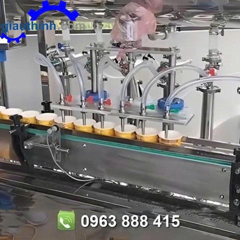 Máy chiết rót 6 vòi