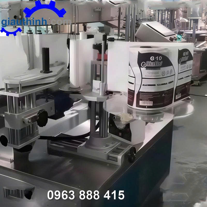 Máy dán nhãn 2 mặt