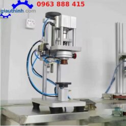 Máy đóng nắp chai nước hoa - Máy dập nắp chai bán tự động