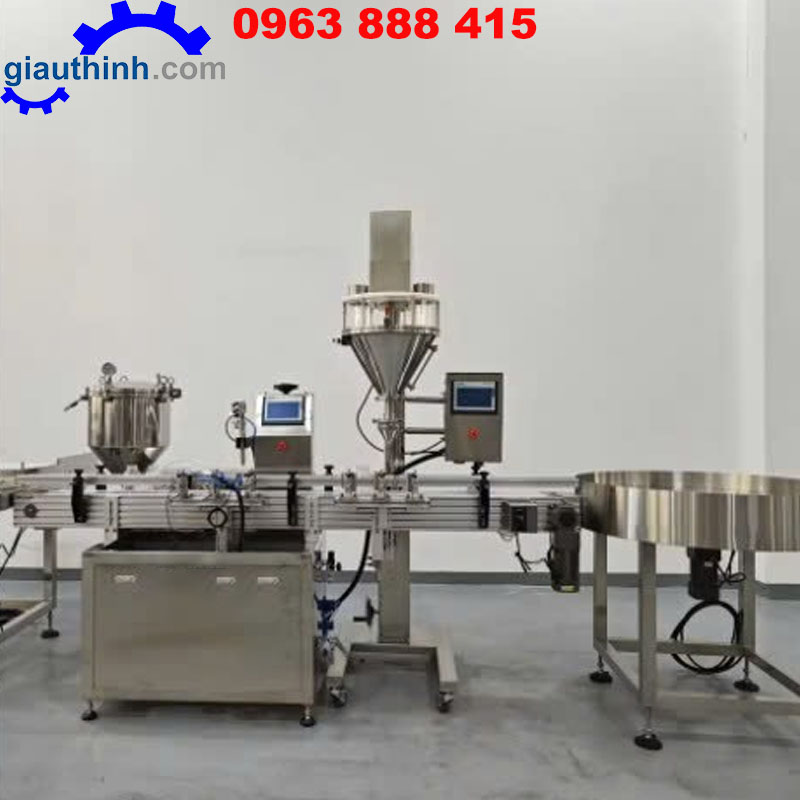 Máy chiết rót bán tự động