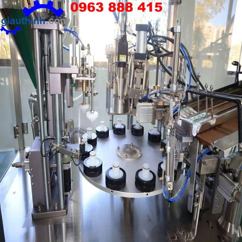 Máy chiết rót hàn đáy tuýp