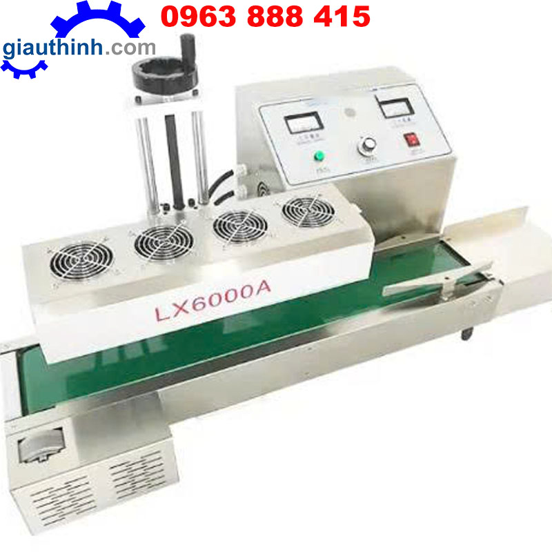 Máy dán màng seal nhôm