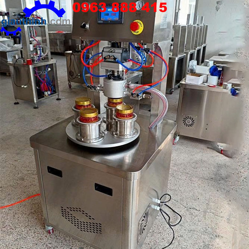 Máy siết nắp chai