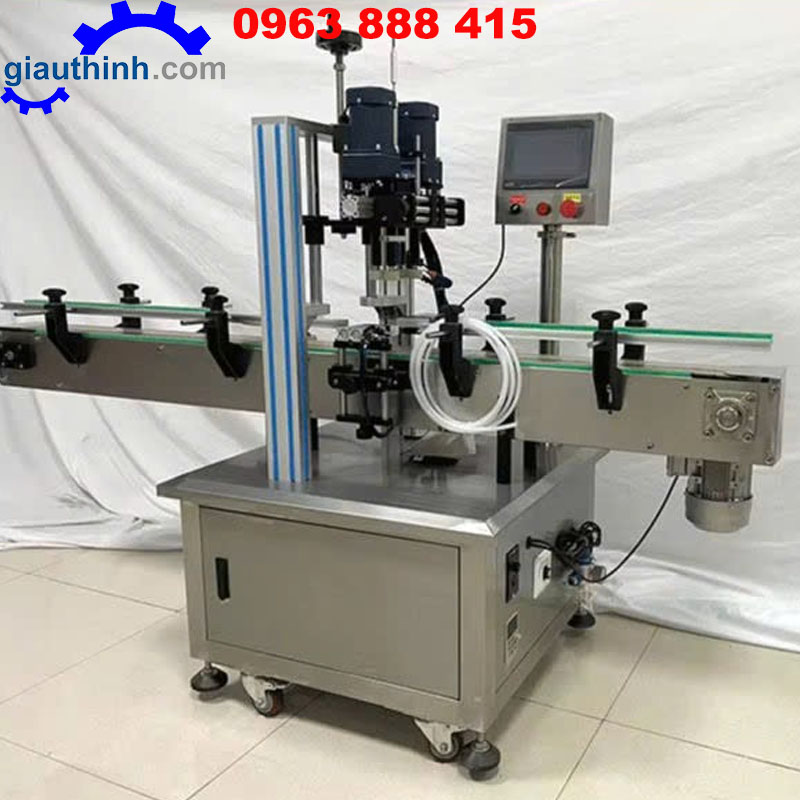 Máy siết nắp chai