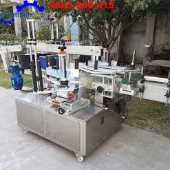 Máy dán nhãn chai dẹp