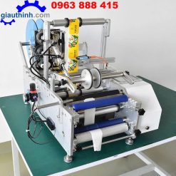Máy dán tem nhãn chai tròn