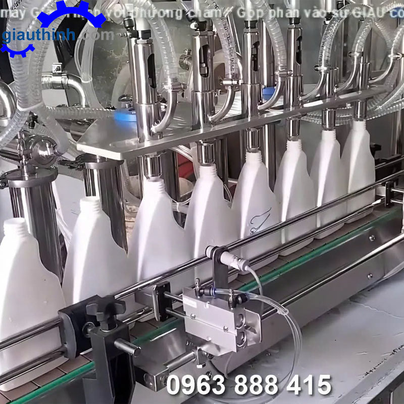 Máy chiết rót 6 vòi