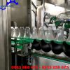 Dây chuyền chiết rót vặn nắp chai thủy tinh