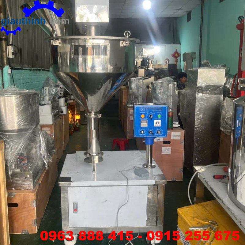 Máy chiết rót bột khô