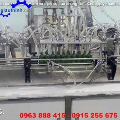 Máy chiết rót phân bón 8 vòi