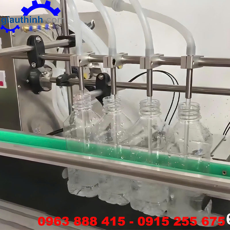 Máy chiết rót bơm bánh răng