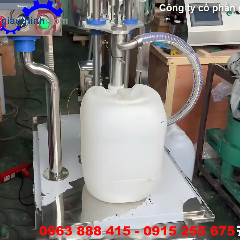 Máy chiết rót dạng lỏng